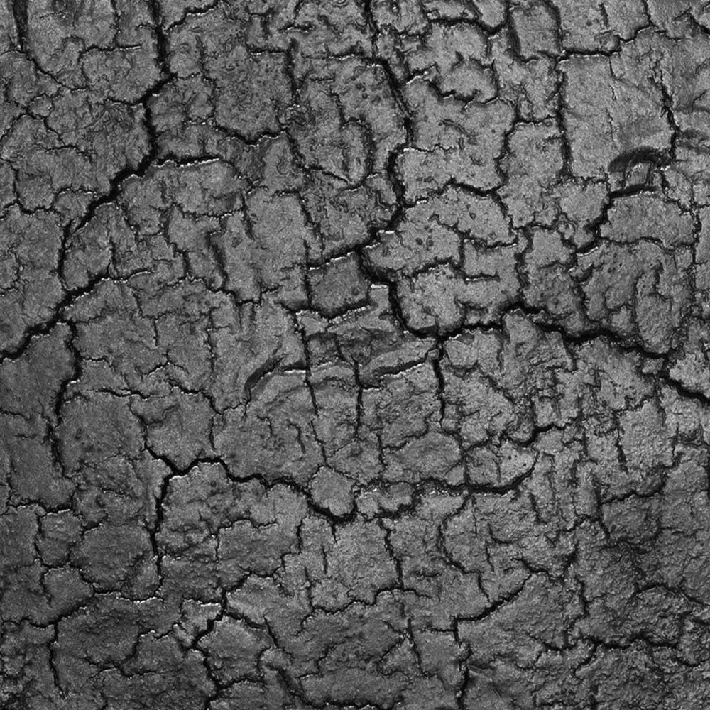 Triptic sidobord 51x45 cm, Black-Black Ethnicraft