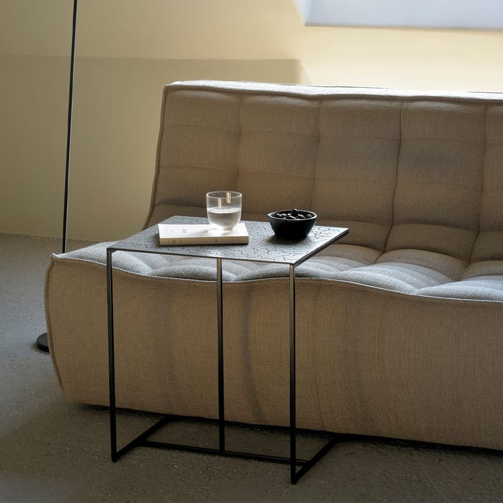 Triptic sidobord 51x45 cm, Whiskey-Black Ethnicraft