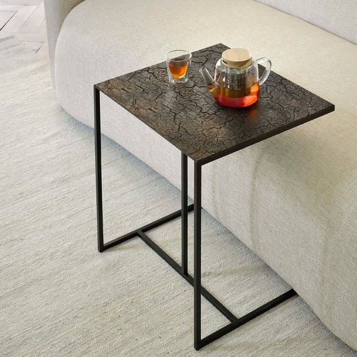 Triptic sidobord 51x45 cm, Whiskey-Black Ethnicraft