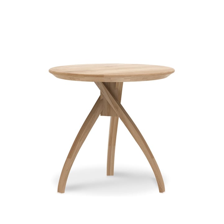 Twist sidobord - Oak-Wax oil large ø51 cm - Ethnicraft