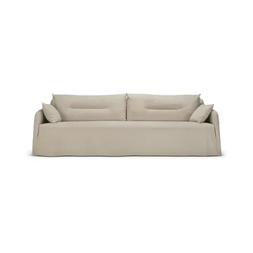 Weave soffa avtagbar klädsel - Bone, 3-sits - Ethnicraft