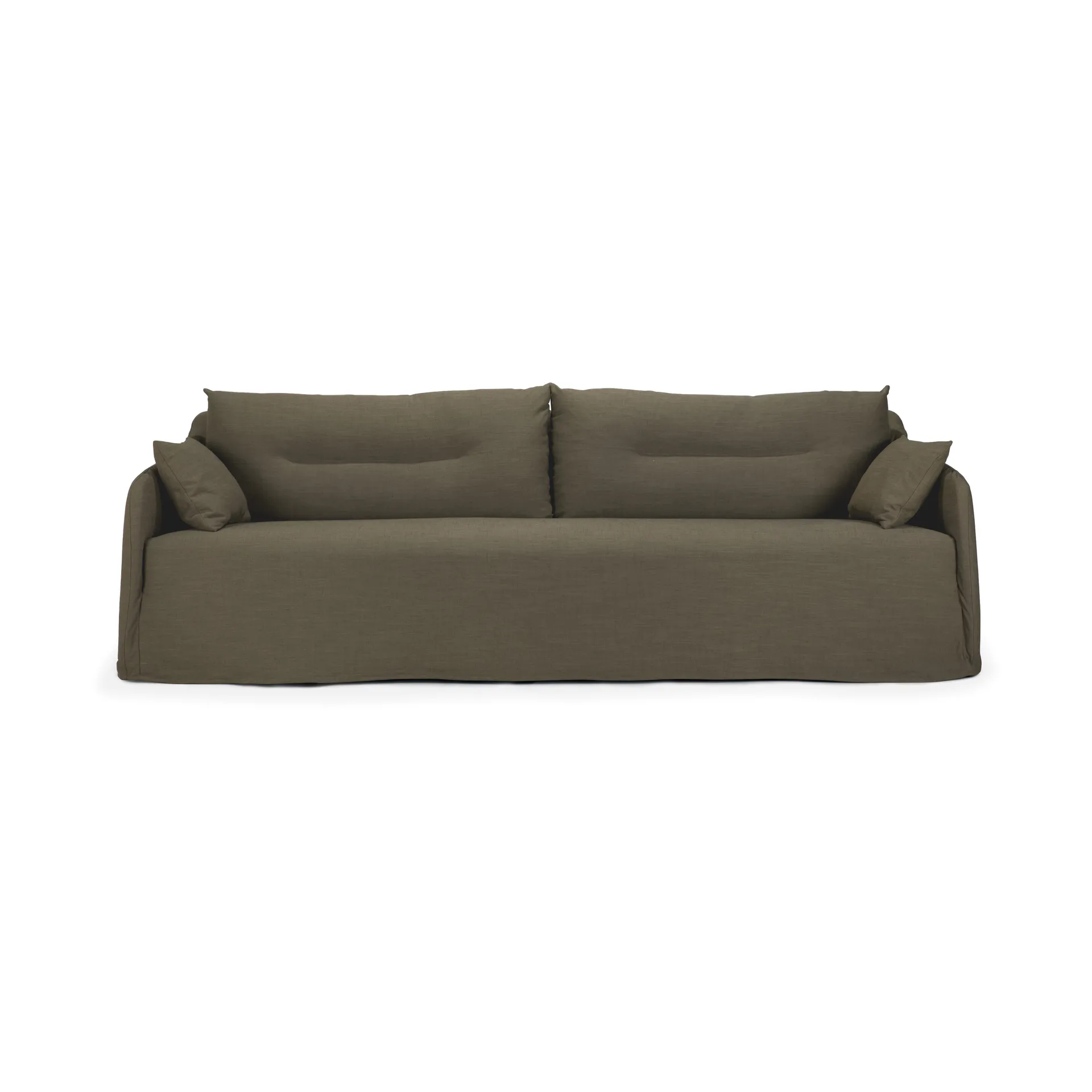 Weave soffa avtagbar klädsel, Green, 3-sits Ethnicraft