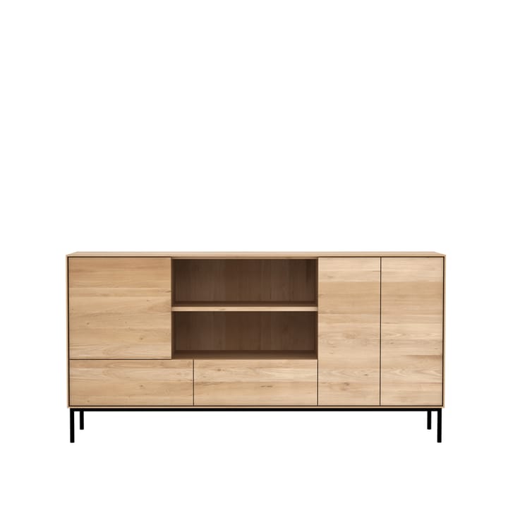 Whitebird sideboard - Ek-Metall 3 dörrar 2 lådor - Ethnicraft
