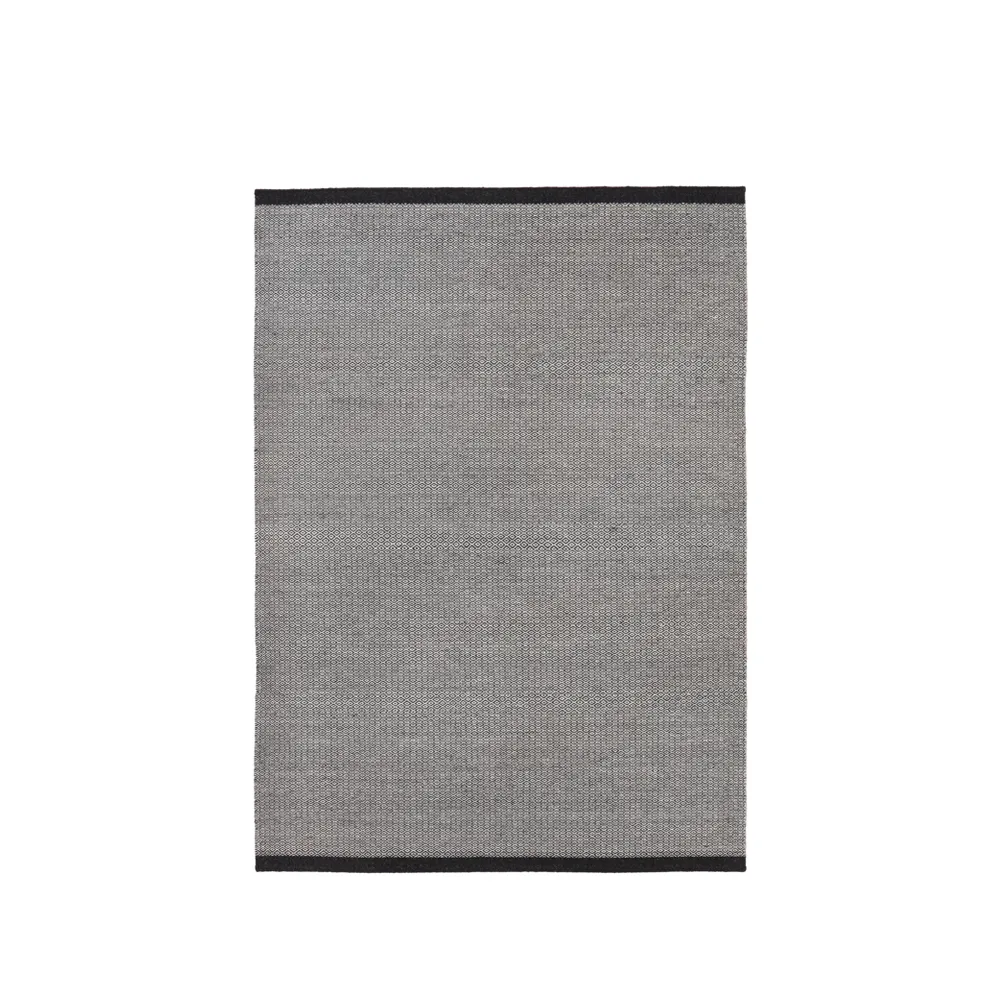 Balder matta, black/grey, 170x240 cm Fabula Living