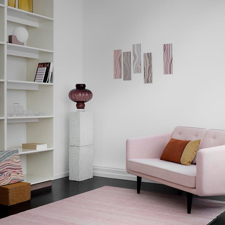 Bellis matta - rose/offwhite, 200x300 cm - Fabula Living