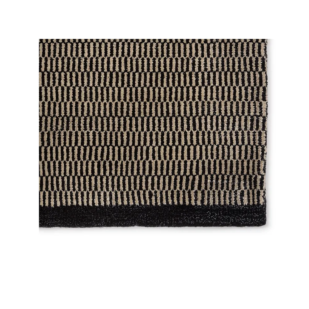 Calla matta, black/beige, 200x300 cm Fabula Living