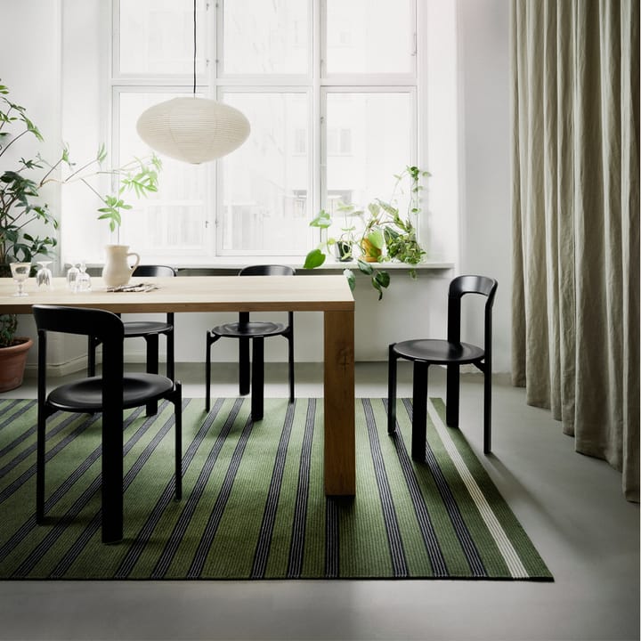 Fleur Matta, moss/black, 170x240 cm Fabula Living