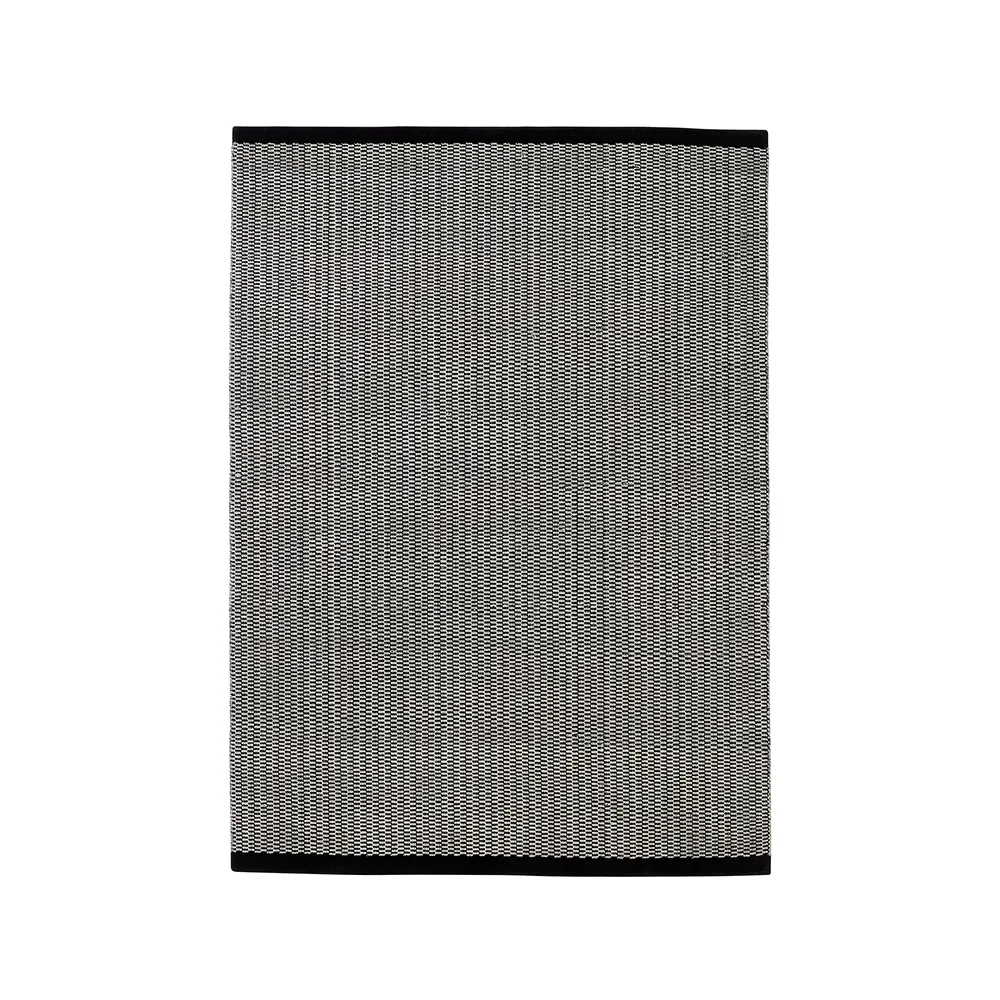 Fabula Living Gro matta black/offwhite, 200x300 cm | Skandinavisk Design | Ullmattor | Svart