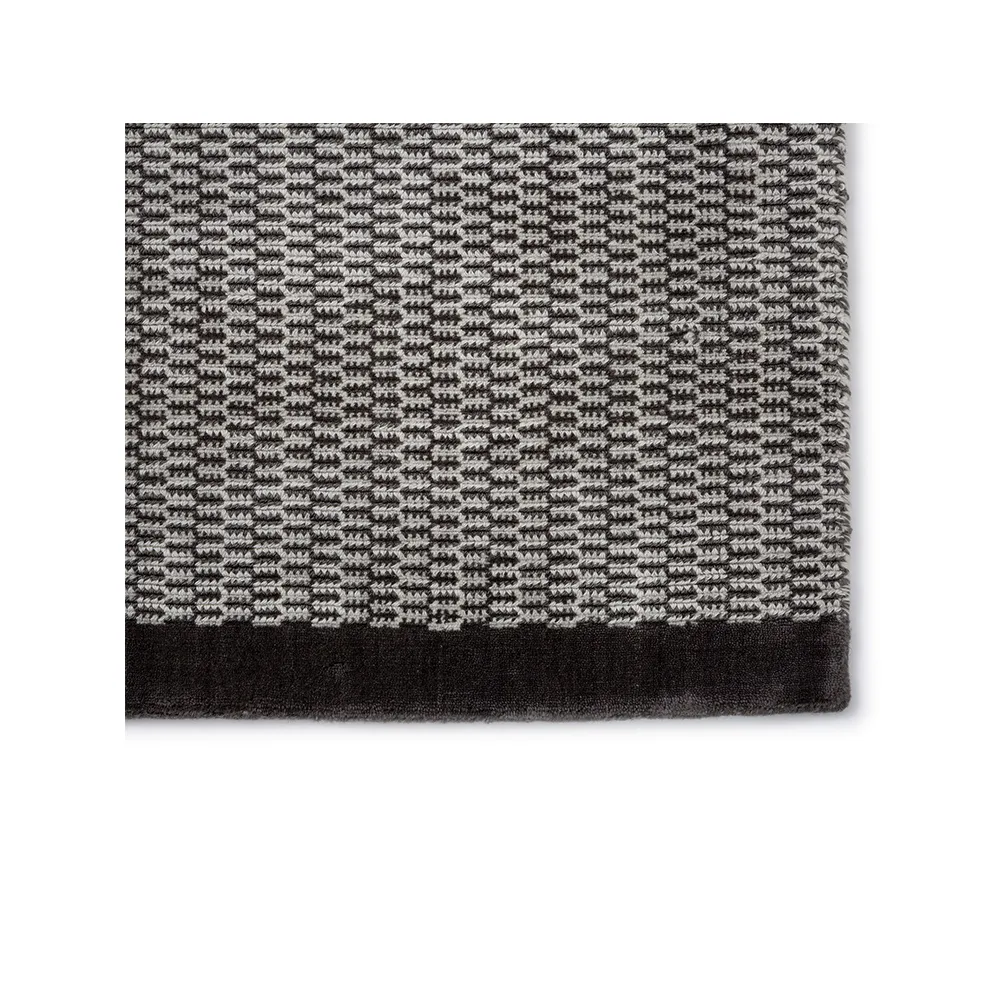 Gro matta, grey/offwhite, 200x300 cm Fabula Living