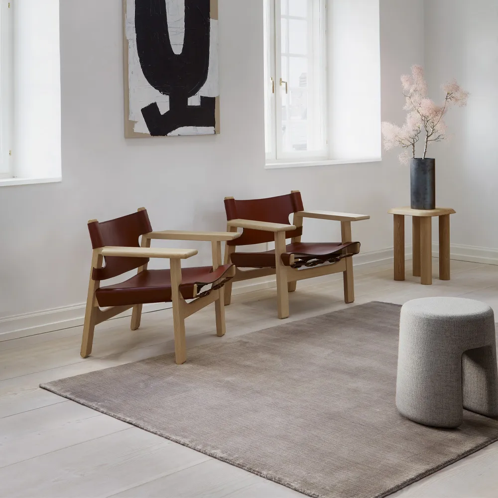 Nanna matta, light grey, 200x300 cm Fabula Living