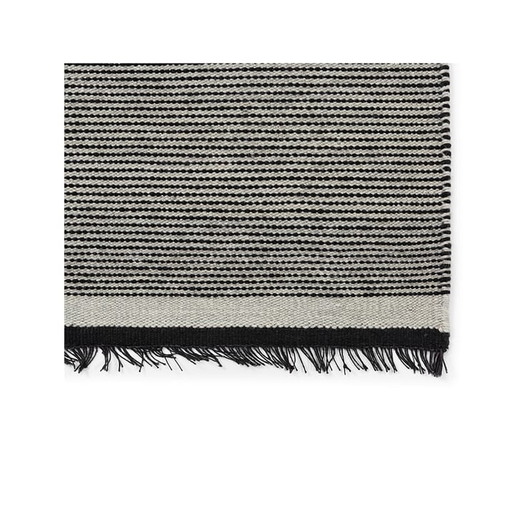 Njord matta - lightgrey/black, 140x200 cm - Fabula Living