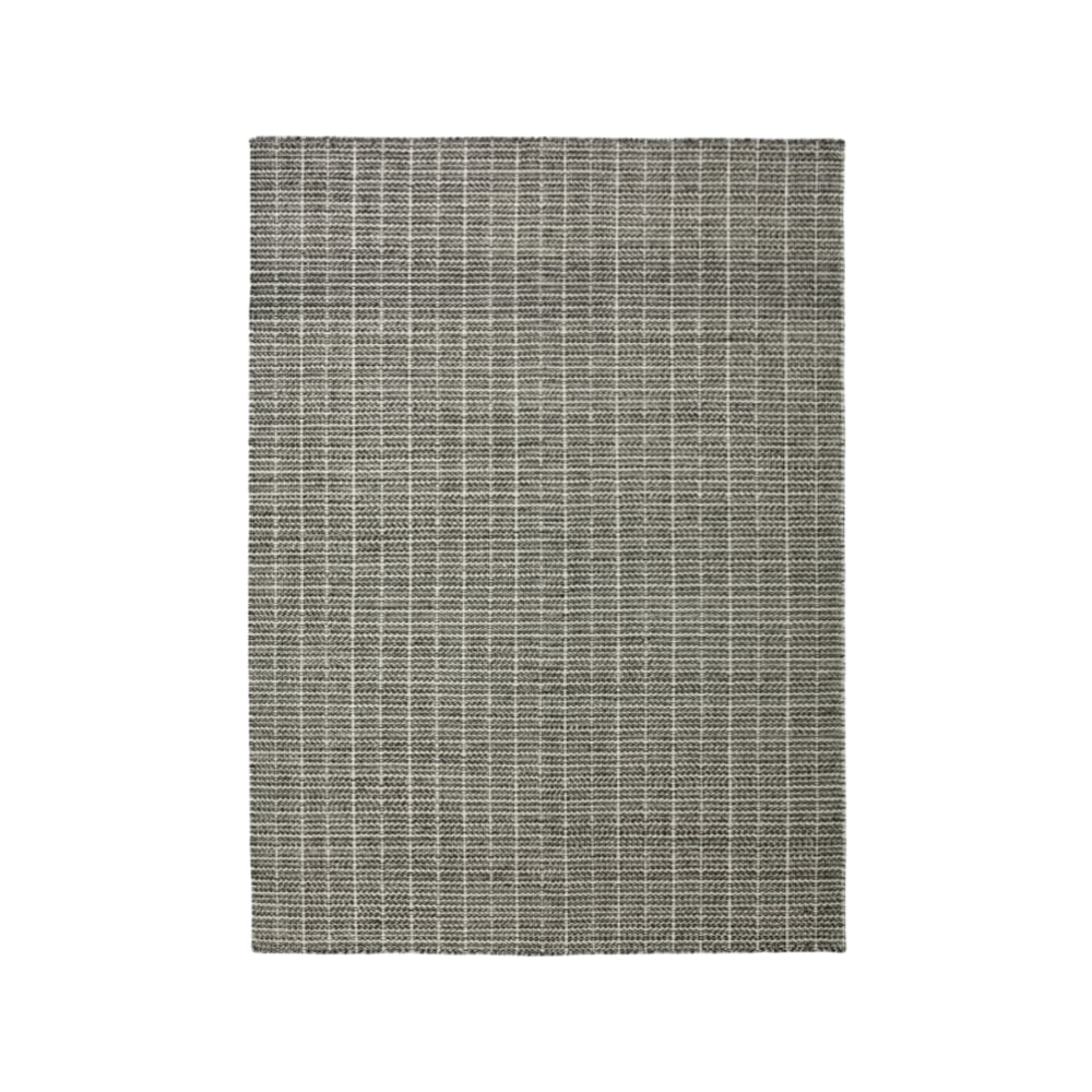 Fabula Living Tanne matta white/black, 200x300 cm | Skandinavisk Design | Ullmattor | Vit