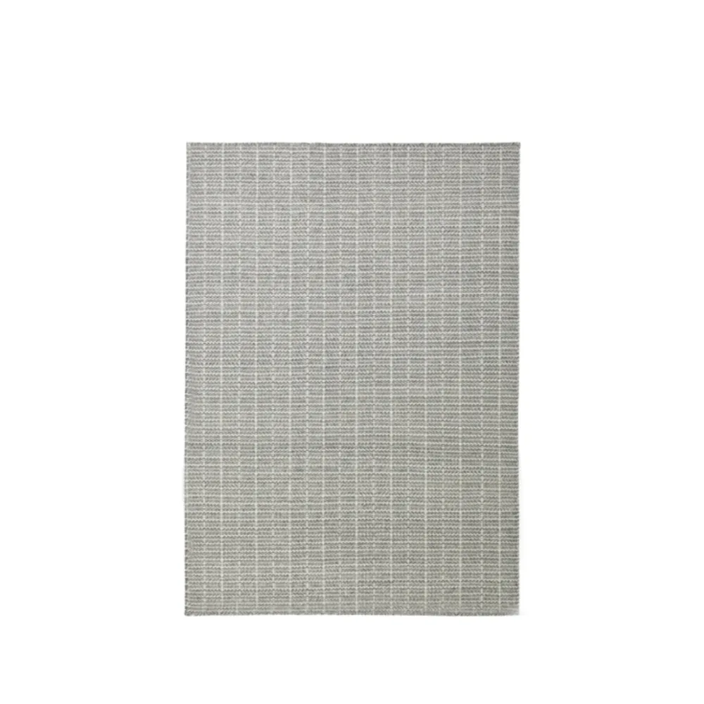 Fabula Living Tanne matta white/grey, 170x240 cm | Skandinavisk Design | Ullmattor | Vit