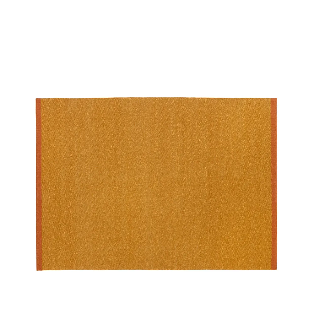 Fabula Living Una matta amber, 200x300 cm | Skandinavisk Design | Ullmattor | Orange