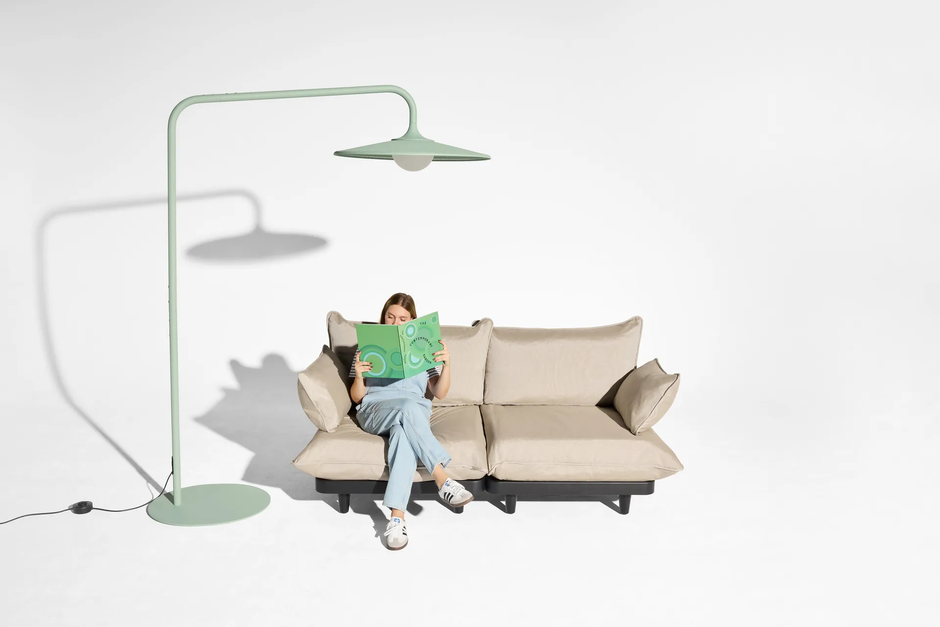 Archigrande outdoor lampa, Mist green, 233 cm Fatboy