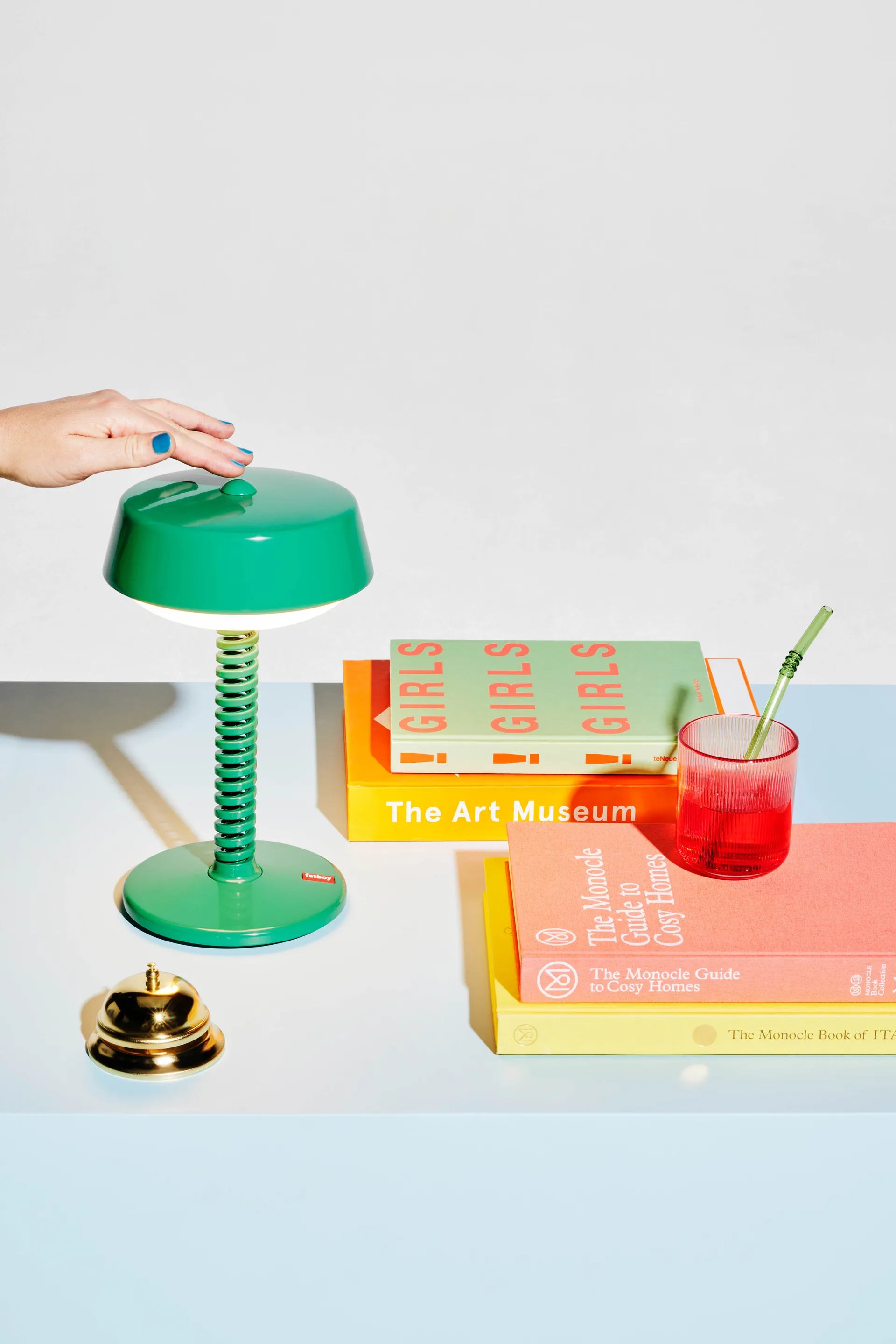 Bellboy portable lampa, Jungle green (blank) Fatboy