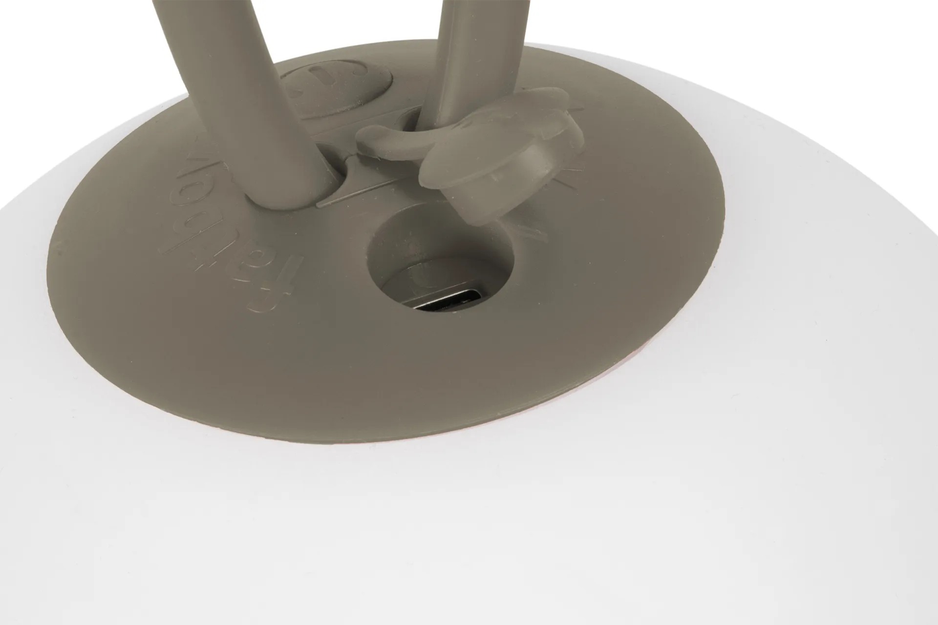 Bolleke lampa, taupe Fatboy