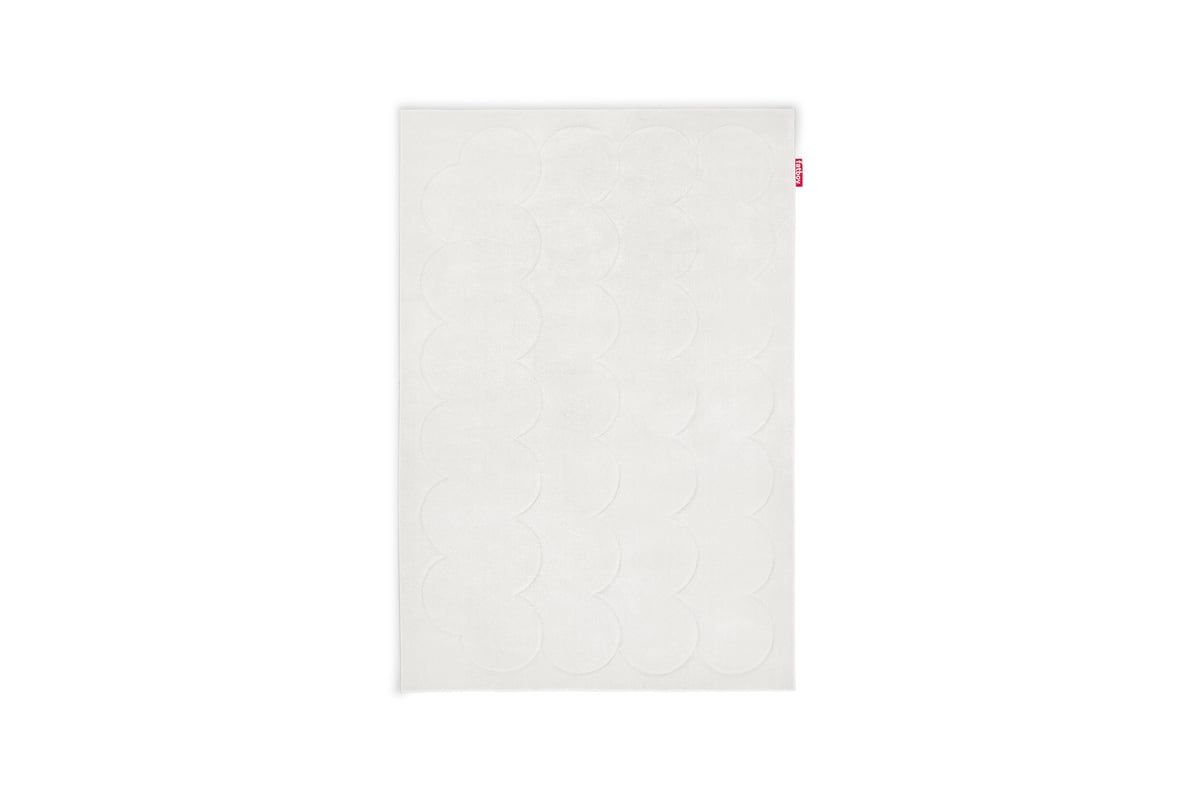 Fatboy Bubble matta 200x290 cm Vanilla ice | Skandinavisk Design | Lugg- & Ryamattor | Vit