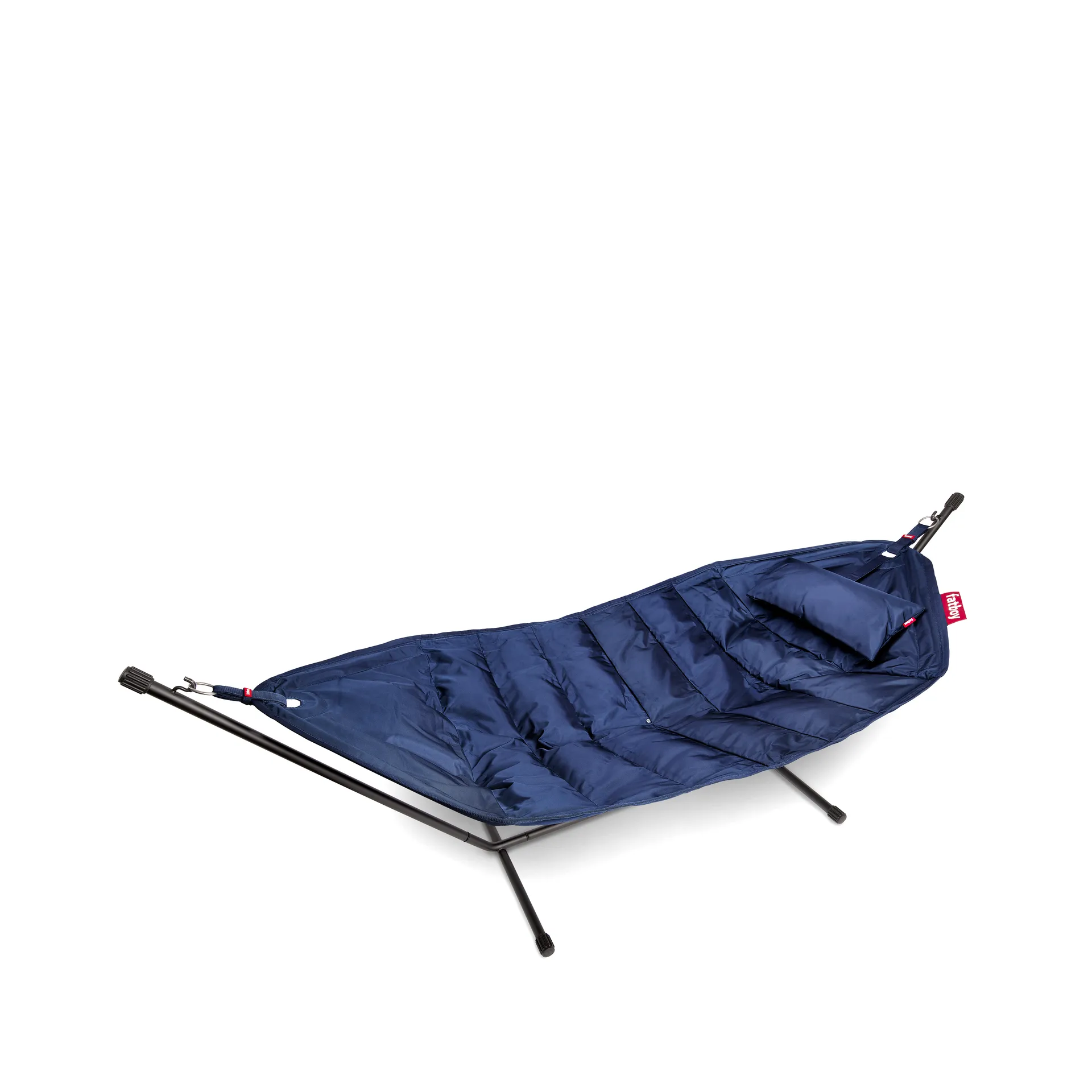 Fatboy Deluxe hängmatta inkl. ställning, dark blue inkl. nackkudde + cover Fatboy