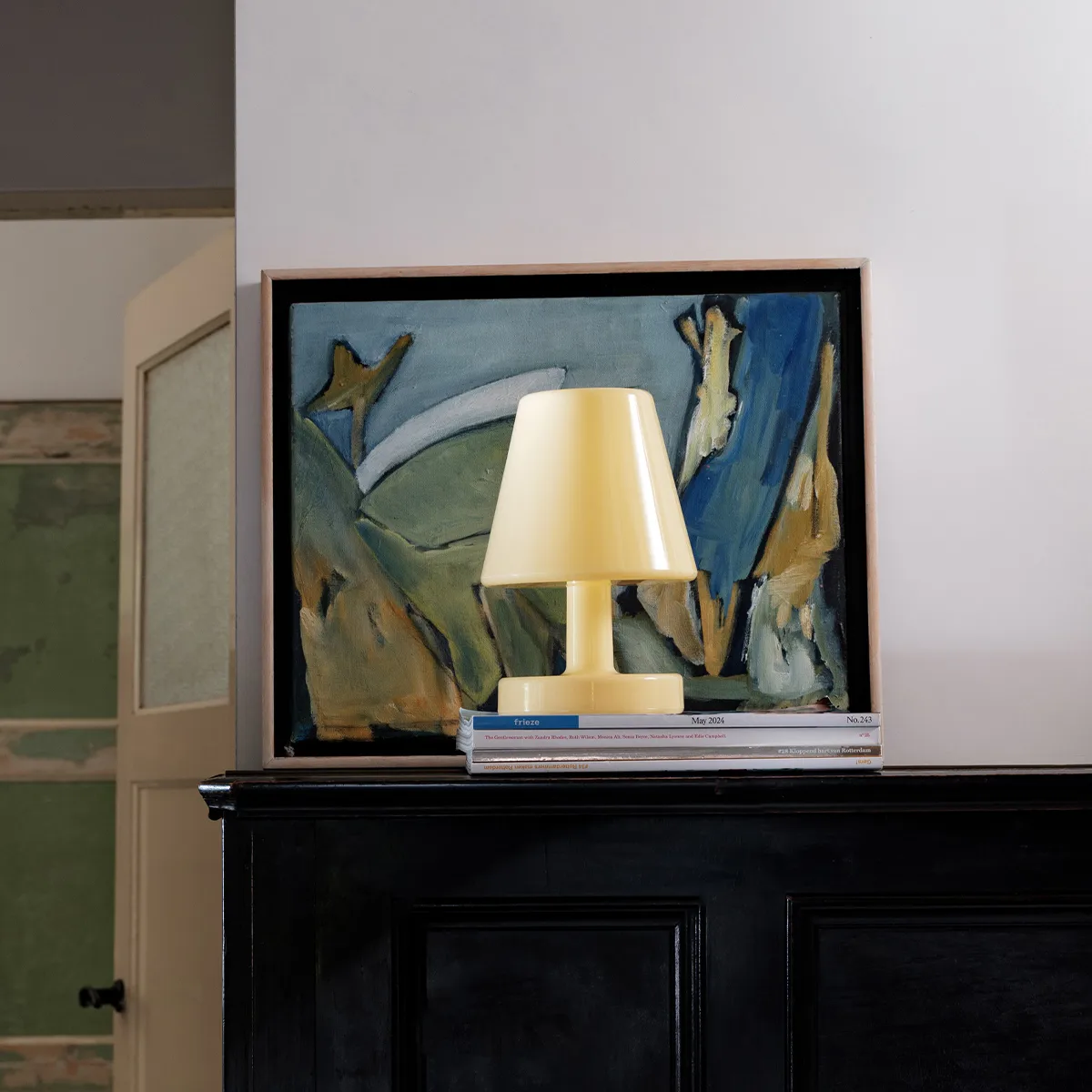 Fatboy Edison the Ambiance portabel bordslampa, Pale yellow, 25 cm Fatboy