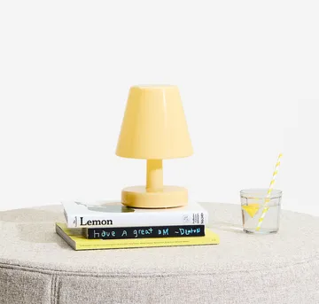 Fatboy Edison the Ambiance portabel bordslampa - Pale yellow, 25 cm - Fatboy