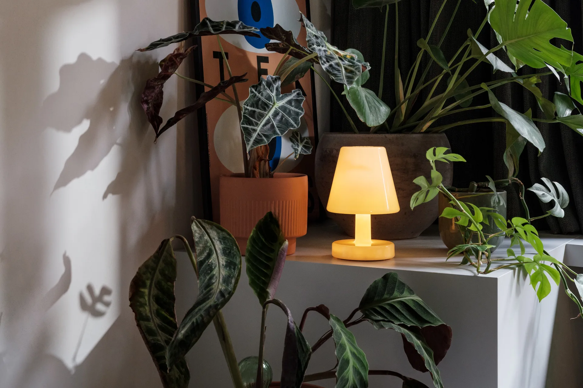 Fatboy Edison the Ambiance portabel bordslampa, Pale yellow, 25 cm Fatboy