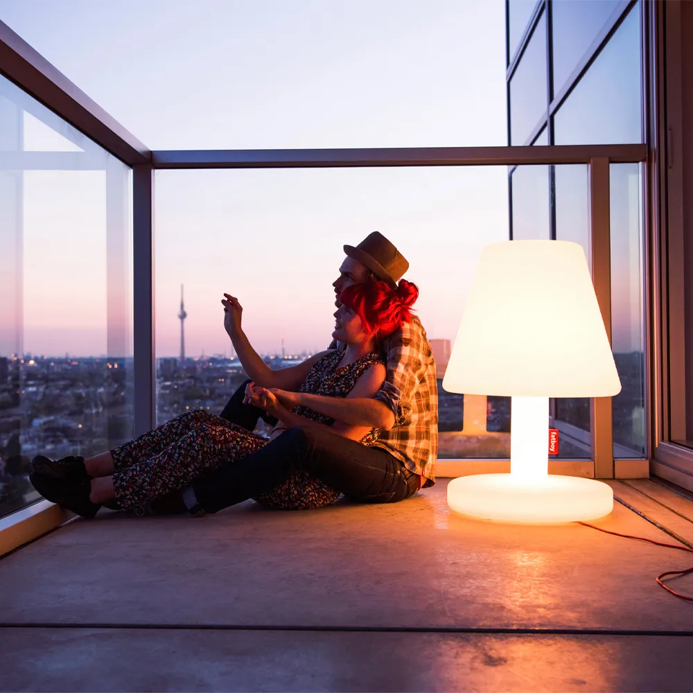 Fatboy Edison the Grand golvlampa, vit Fatboy