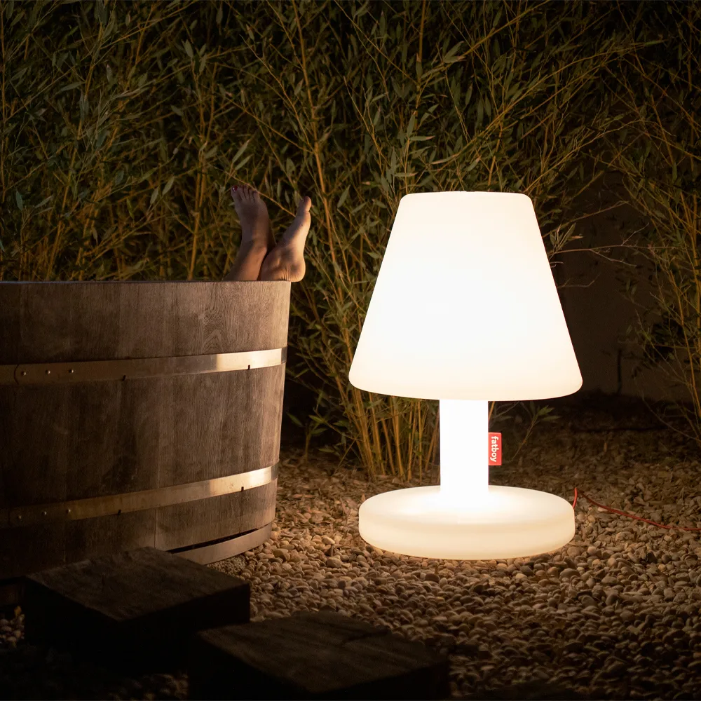 Fatboy Edison the Grand golvlampa, vit Fatboy