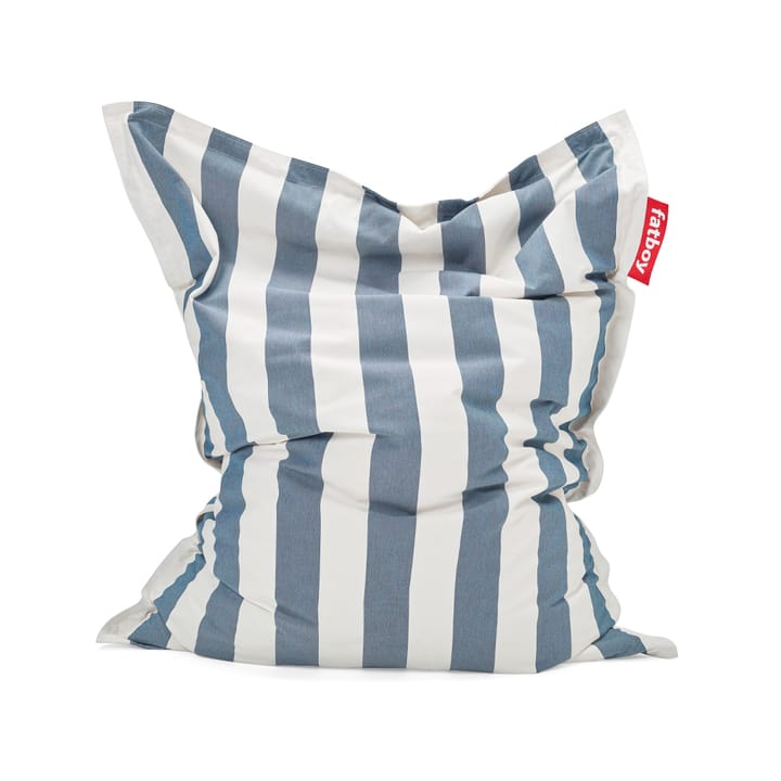 Fatboy original outdoor sittsäck - sunbrella ocean blue, stripe - Fatboy