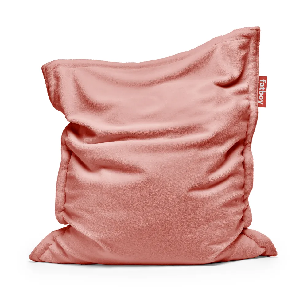 Fatboy Original Slim Teddy sittsäck cheeky pink | Skandinavisk Design | Sittpuffar | Rosa