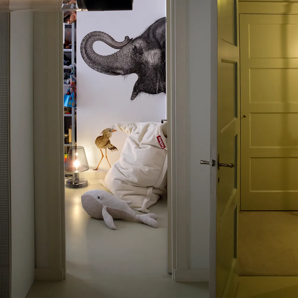 Fatboy Original Slim Teddy sittsäck, Latte Fatboy