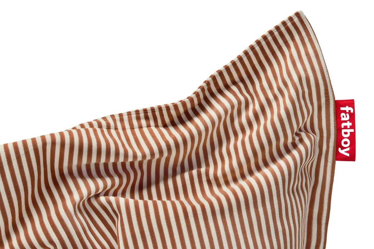 Fatboy Original Slim Velvet sittsäck, Recycled cognac creme Fatboy