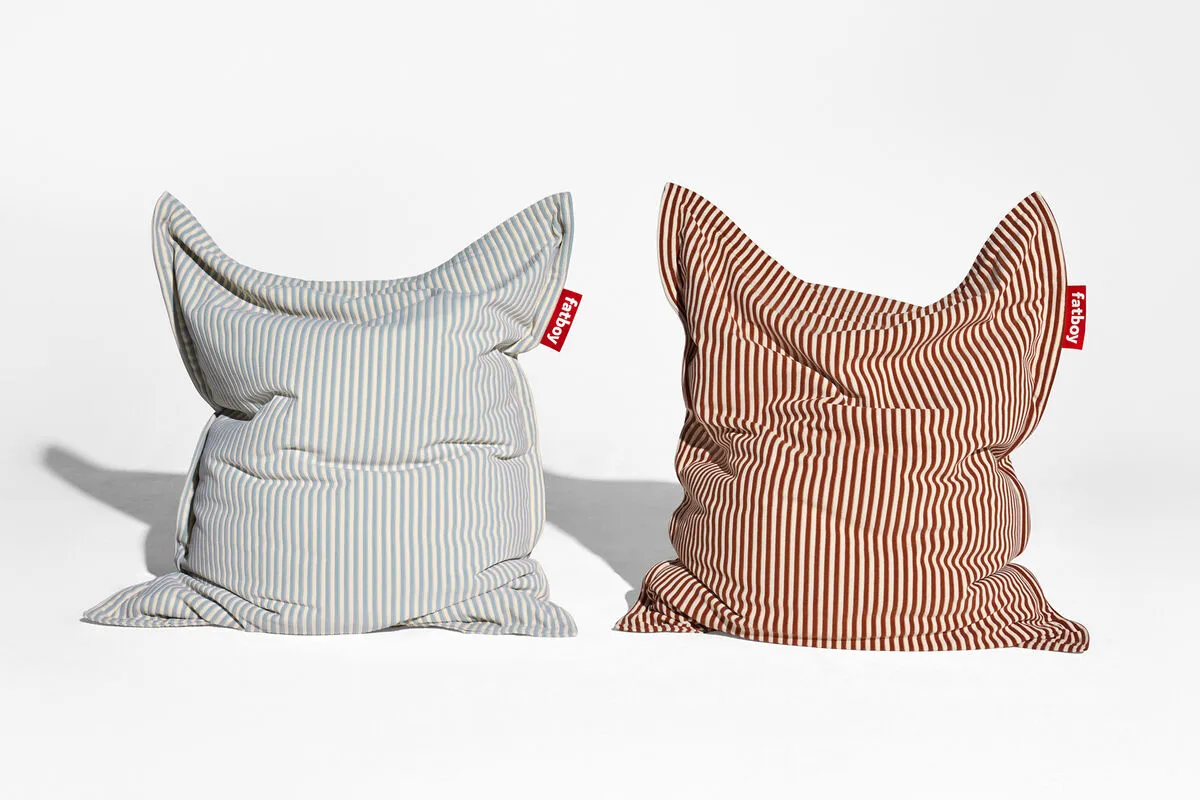 Fatboy Original Slim Velvet sittsäck, Recycled cognac creme Fatboy