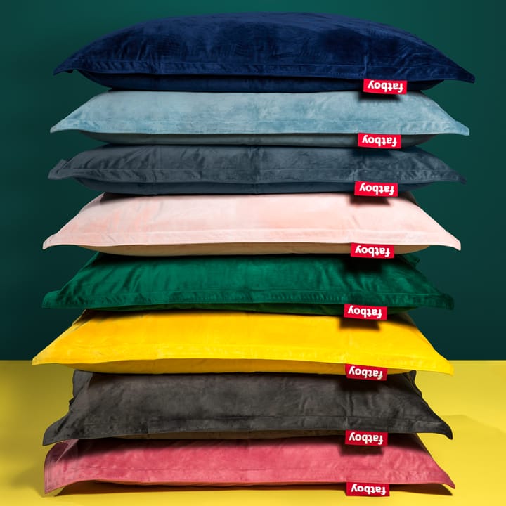 Fatboy Original Slim Velvet sittsäck, rhubarb, recycled Fatboy