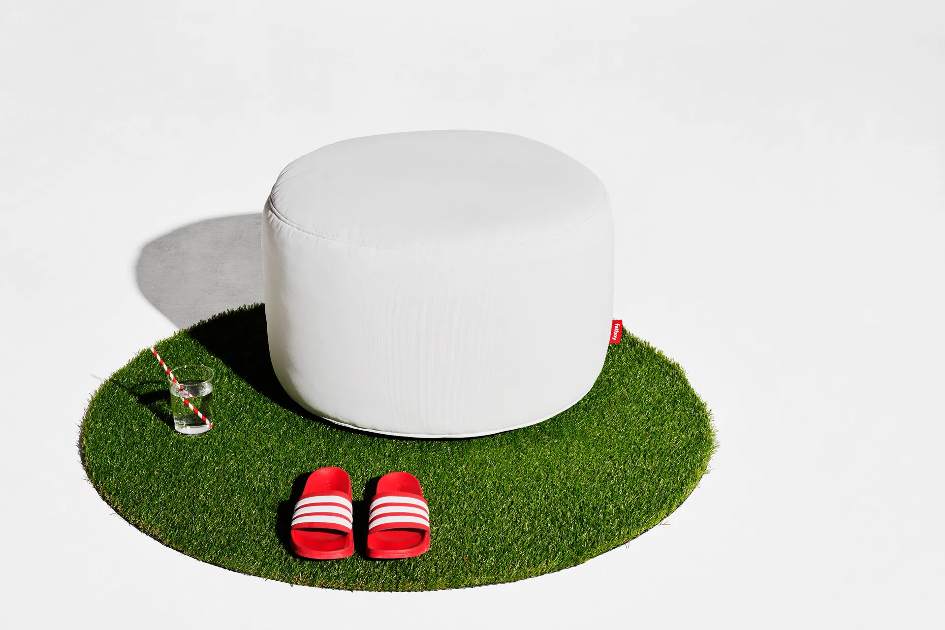 Fatboy Point Outdoor sittpuff, Natural white Fatboy