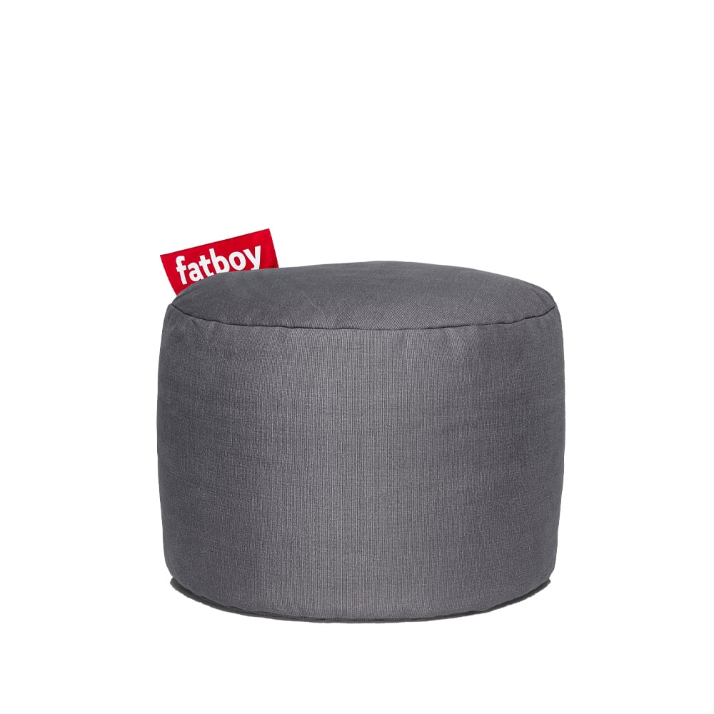 Fatboy Point Stonewashed sittpuff grey | Skandinavisk Design | Sittpuff utomhusbruk | Grå