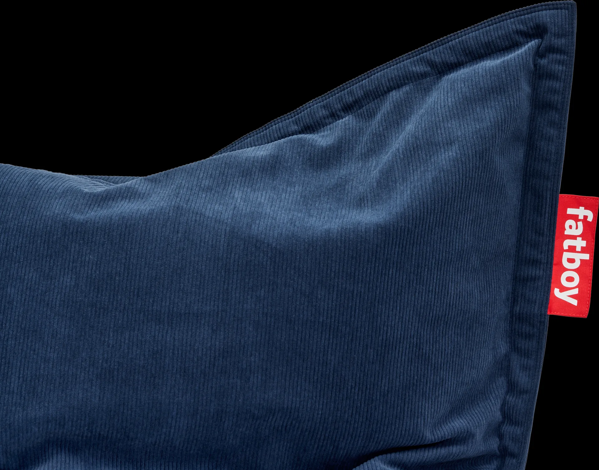 Fatboy recycled original slim cord sittsäck 155x120 cm, Deep blue Fatboy