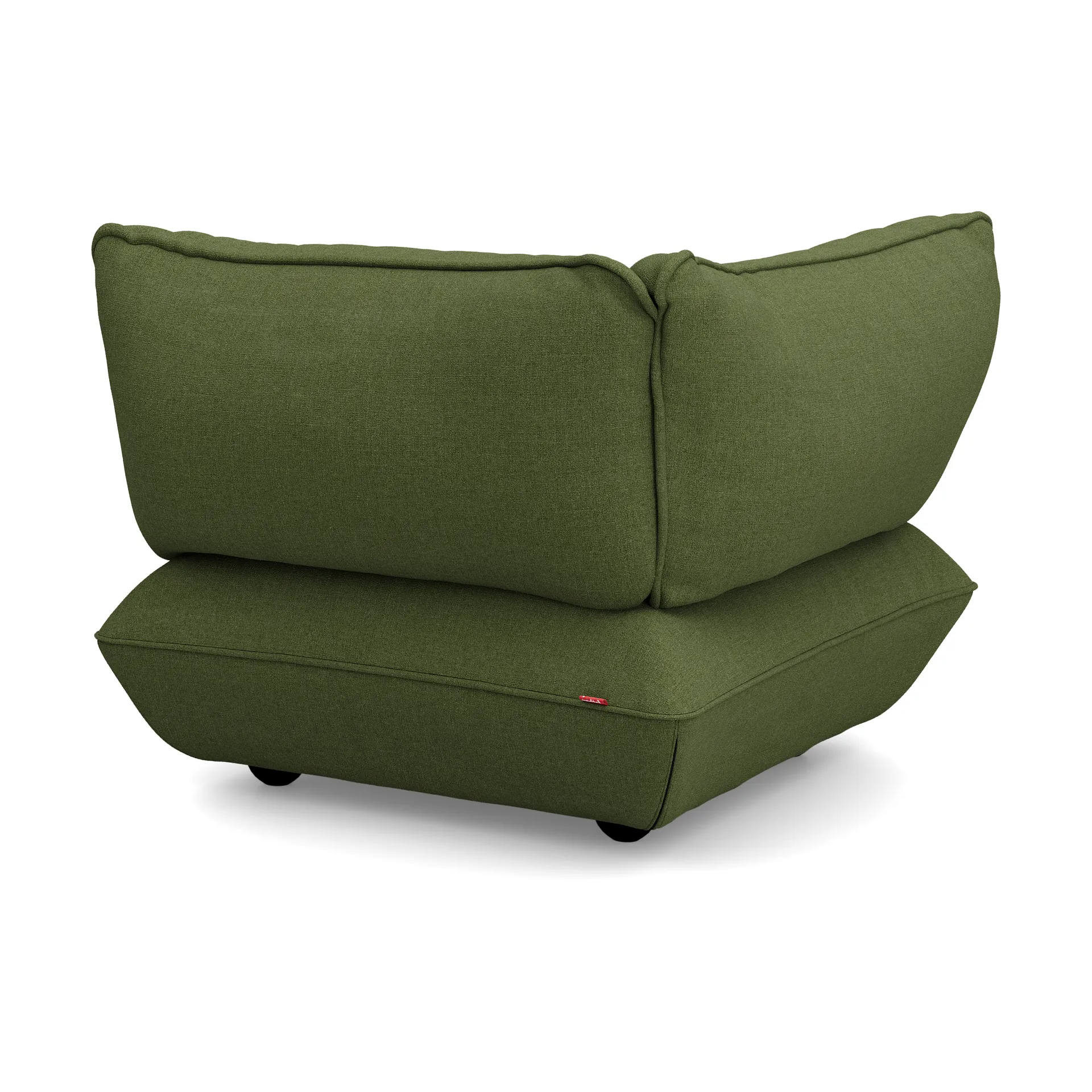 Fatboy Sumo hörnmodul, Boucle recycled leaf green, 108x108x90 cm Fatboy