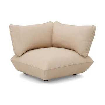 Fatboy Sumo hörnmodul - Cord recycled beige, högermodul, 108x108x90 cm - Fatboy