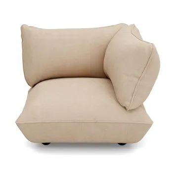Fatboy Sumo hörnmodul - Cord recycled beige, högermodul, 108x108x90 cm - Fatboy