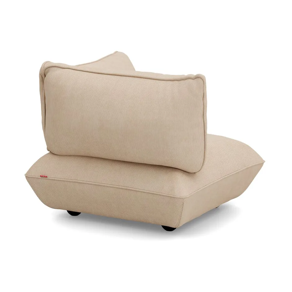 Fatboy Sumo hörnmodul, Cord recycled beige, högermodul, 108x108x90 cm Fatboy