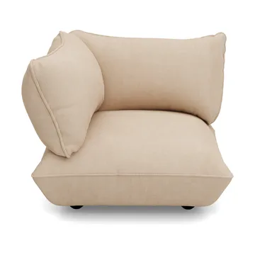 Fatboy Sumo hörnmodul - Cord recycled beige, vänstermodul, 108x108x90 cm - Fatboy