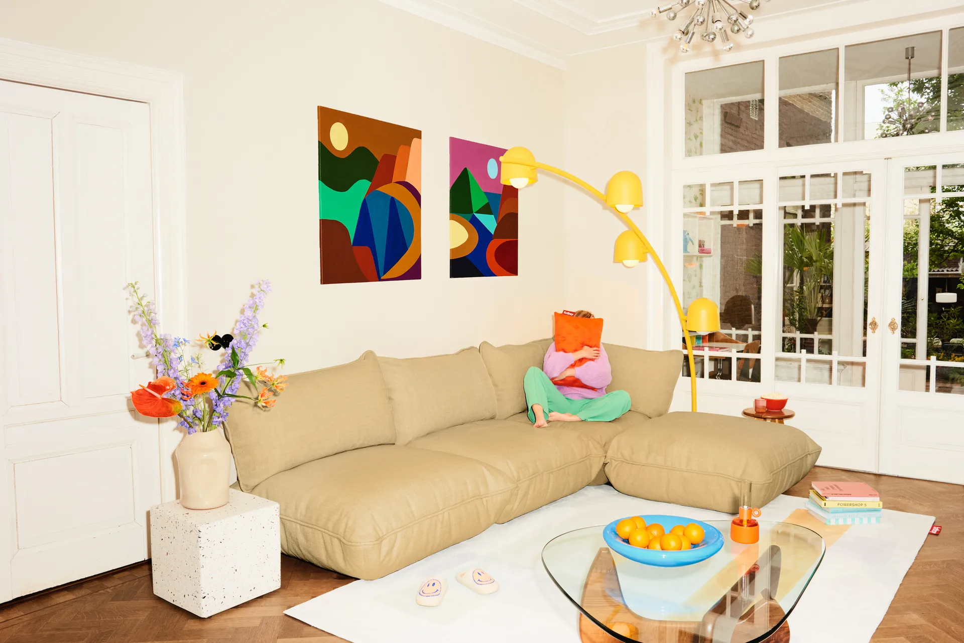 Fatboy Sumo hörnmodul, Honey Fatboy