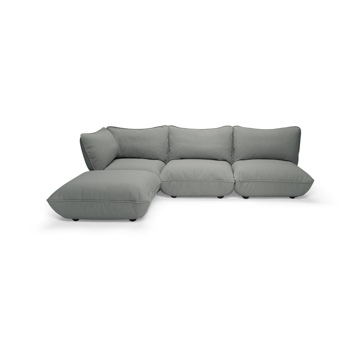 Fatboy Sumo hörnsoffa Mouse grey | Skandinavisk Design | Soffor | Grå