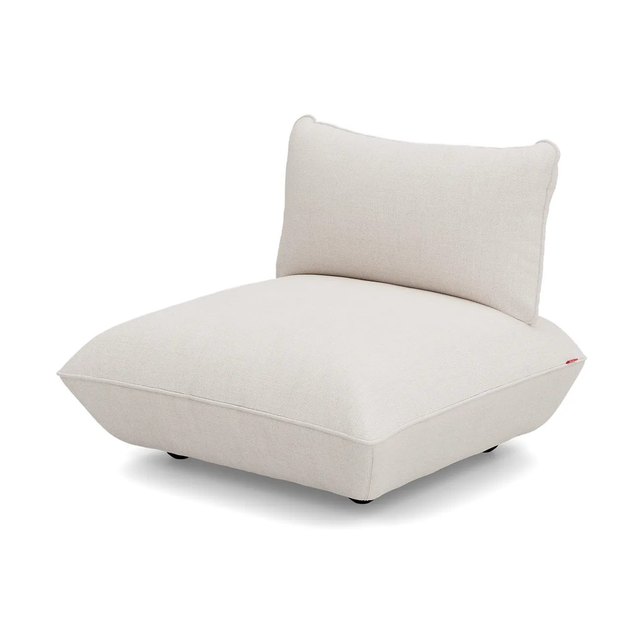 Fatboy Sumo mittmodul, Boucle recycled creme, 108x108x90 cm Fatboy