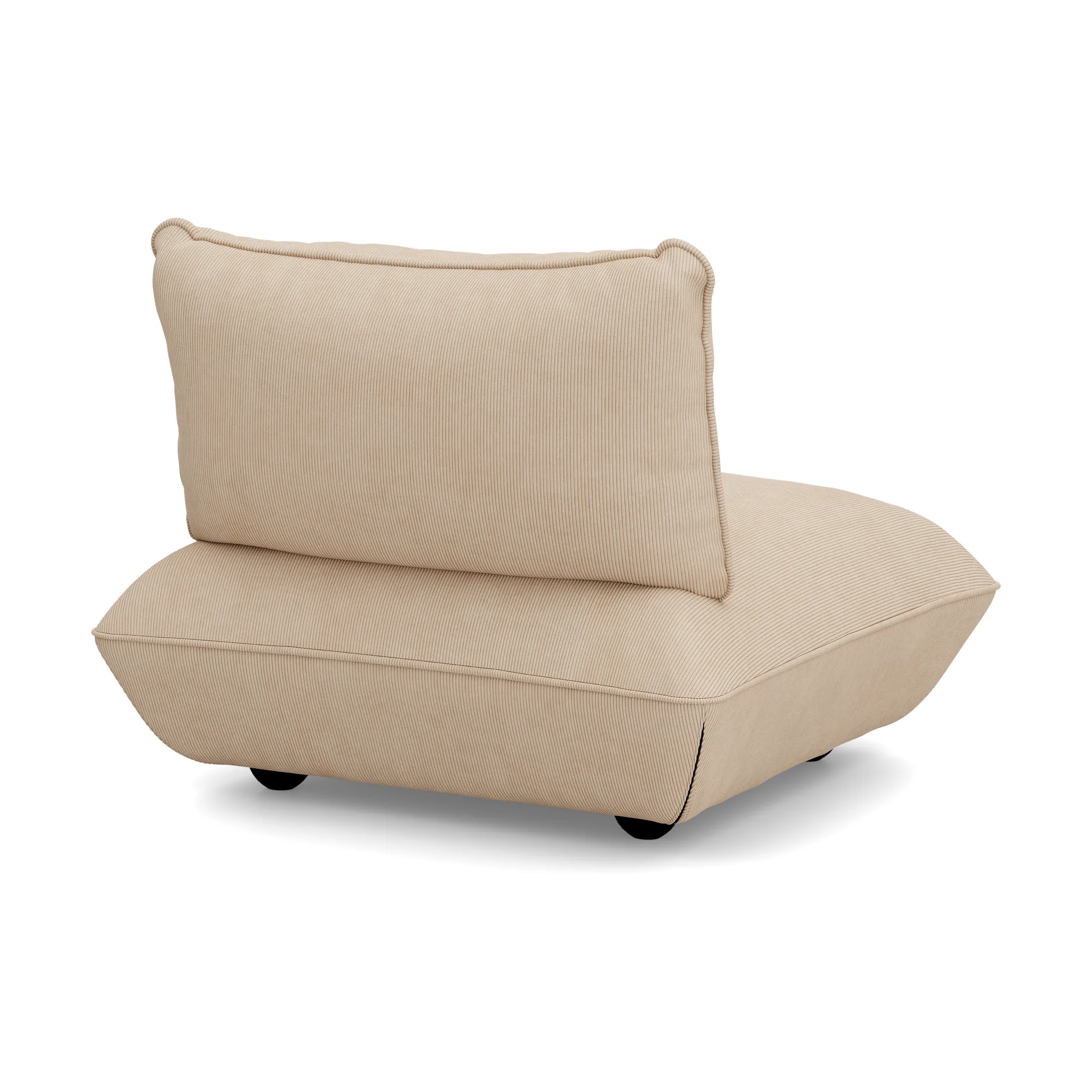 Fatboy Sumo mittmodul, Cord recycled beige, 108x108x90 cm Fatboy