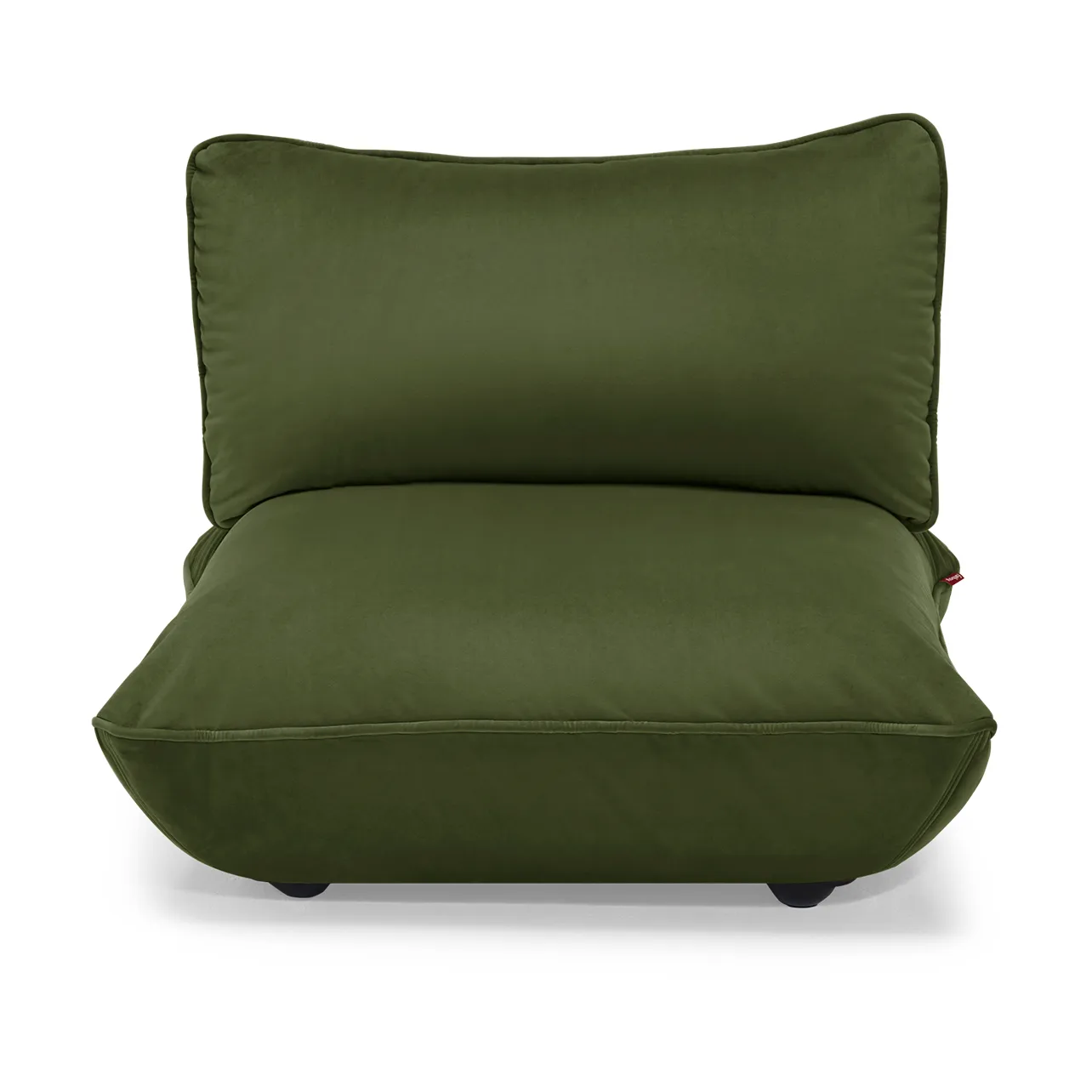 Fatboy Sumo mittmodul, Velvet recycled deep green, 108x108x90 cm Fatboy