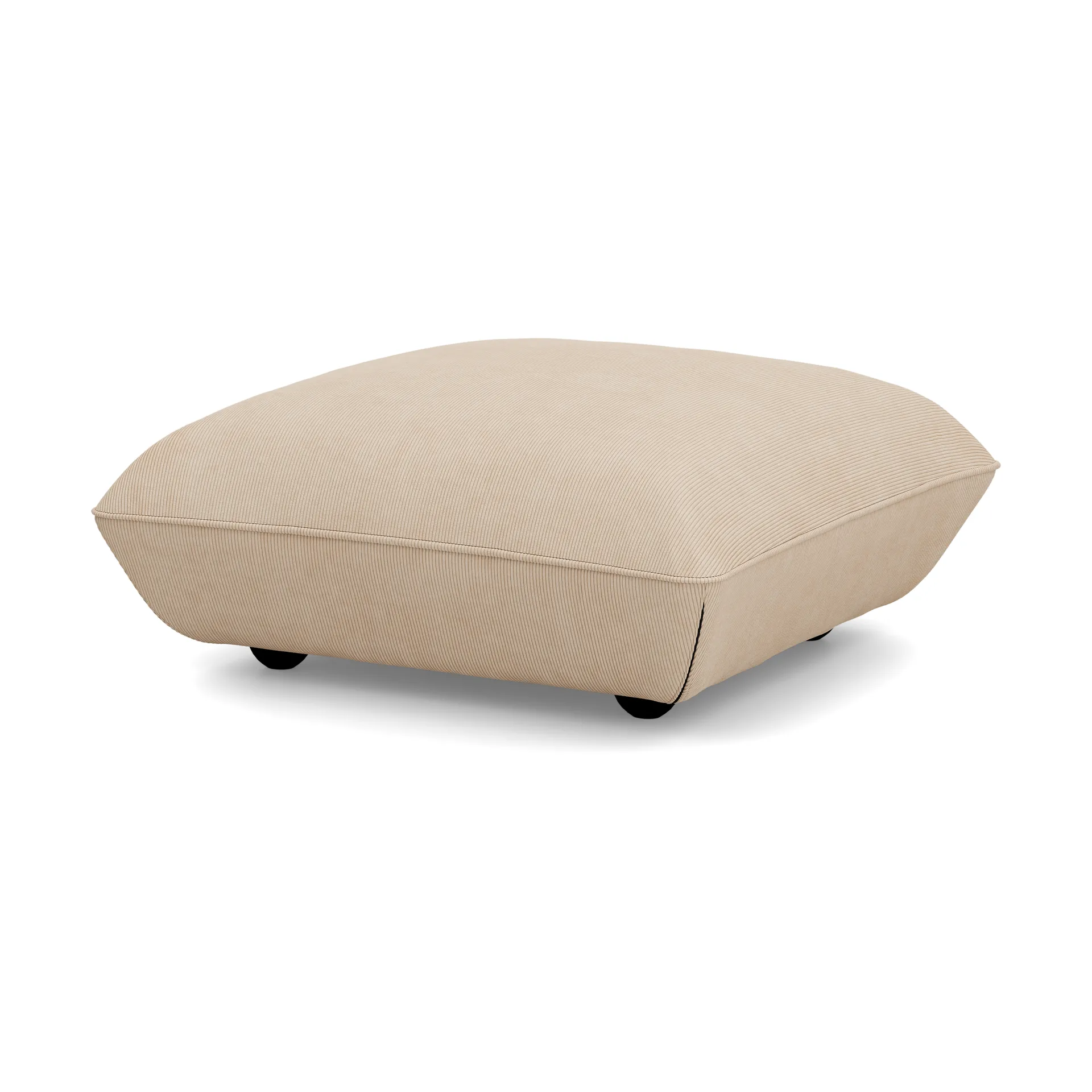 Fatboy Sumo modul pall, Cord recycled beige, 108x108x44 cm Fatboy