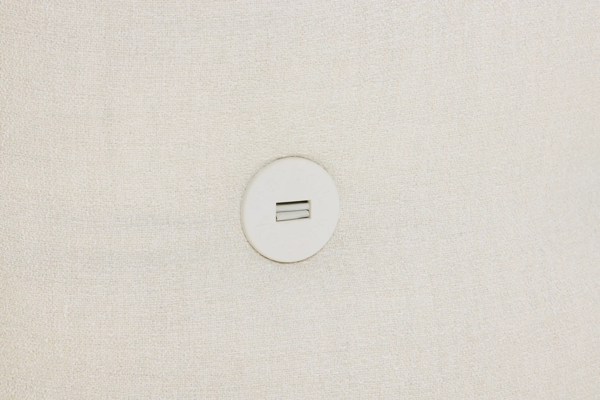 Fatboy the BonBaron Slim fåtölj, Boucle creme Fatboy