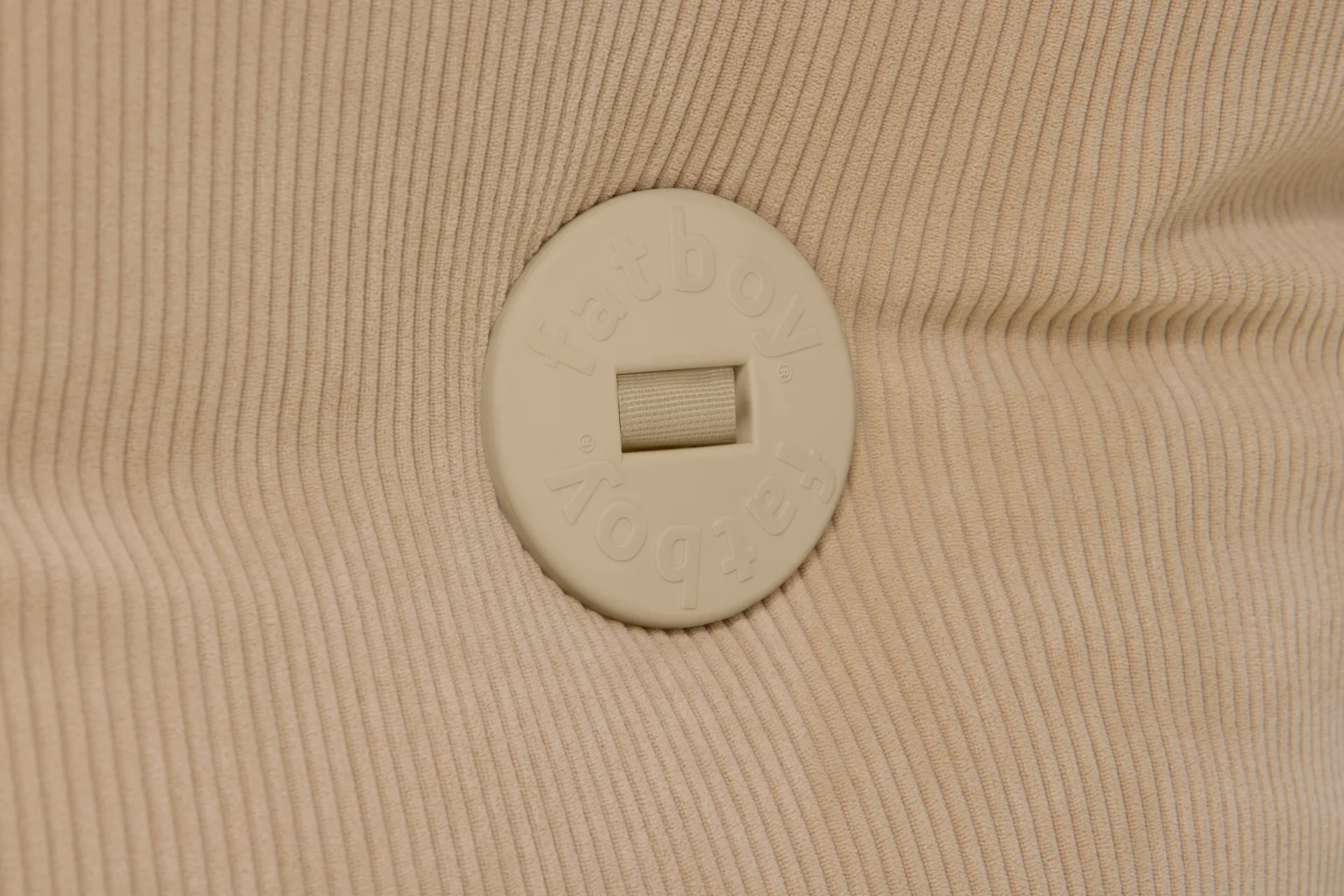 Fatboy the BonBaron Slim fåtölj, Cord beige Fatboy